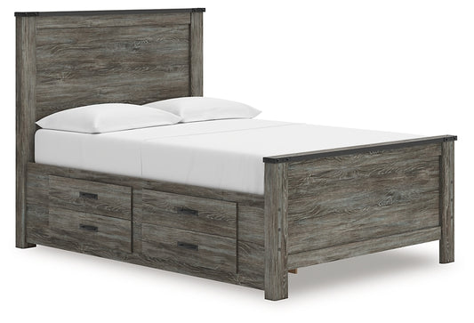 Cama Frandern con paneles completos y almacenamiento