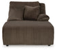 Sofá seccional tipo chaise longue de 3 piezas de primera calidad