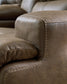 Sillón reclinable eléctrico Beckley Place con reposacabezas ajustable