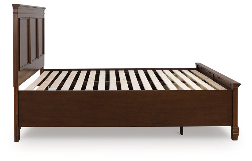 Cama con almacenamiento Danabrin King Panel
