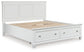 Cama Fortman King con almacenamiento y paneles