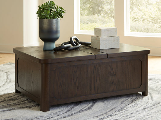 Mesa de cóctel Breckington con almacenamiento