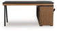 Credenza Kallari con retorno de escritorio