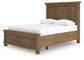 Cama Feddinger Queen con almacenamiento y paneles