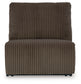 Seccional reclinable de 4 piezas de primer nivel con chaise longue