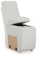 Seccional reclinable de 4 piezas de primer nivel con chaise longue