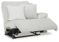 Seccional reclinable de 4 piezas de primer nivel con chaise longue