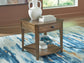 Ashley Express - Mesa auxiliar rectangular Burkbyer