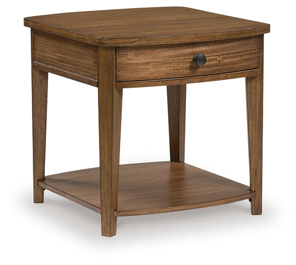 Ashley Express - Mesa auxiliar rectangular Burkbyer