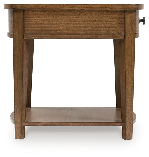 Ashley Express - Mesa auxiliar rectangular Burkbyer
