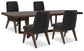 Mesa de comedor y 4 sillas Dilenno