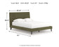 Cama Chirason Queen UPH con listones enrollables
