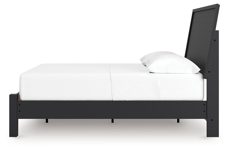 Ashley Express - Cama Danziar con paneles completos