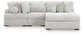 Seccional de 3 piezas Cuddle Plush con chaise longue