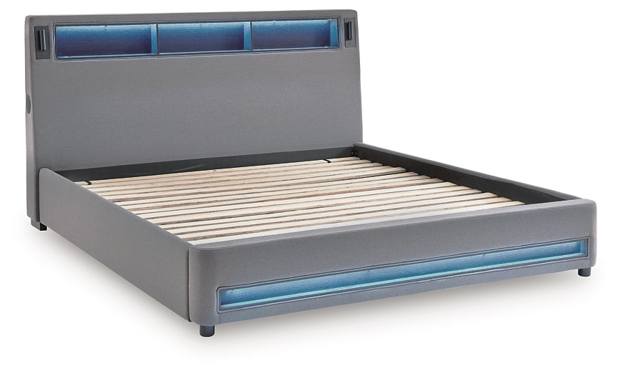 Cama tapizada Verishaw King