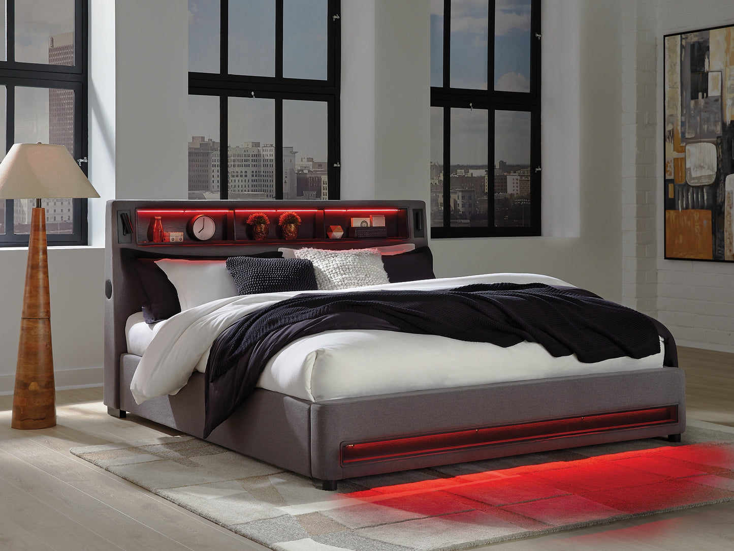 Cama tapizada Verishaw King