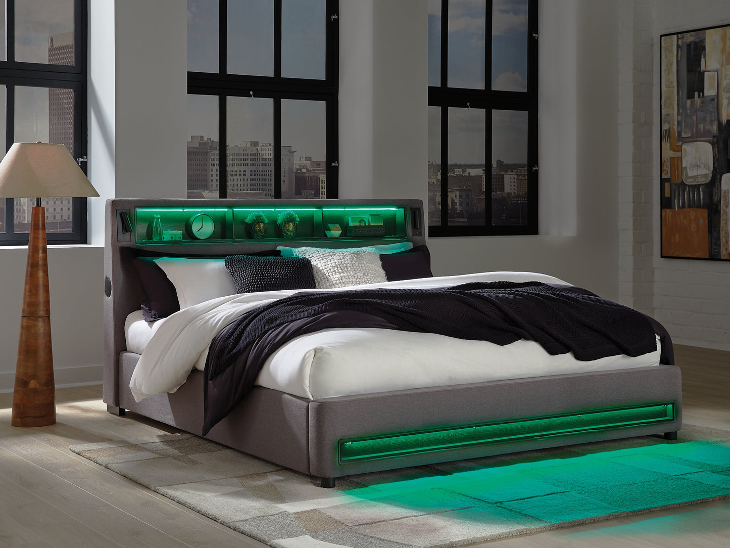 Cama tapizada Verishaw King