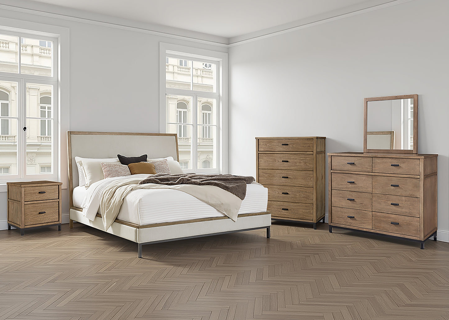 Cama tapizada Tomtyn