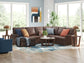 Seccional de 3 piezas McDowlan con chaise longue
