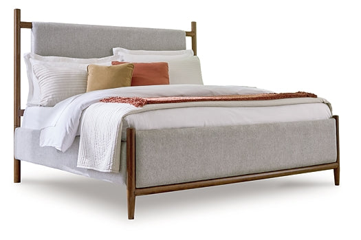 Cama tapizada Lyncott