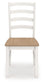 Ashley Express - Silla auxiliar de comedor Purlaney (2 unidades)