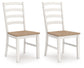 Ashley Express - Silla auxiliar de comedor Purlaney (2 unidades)