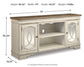 Mueble de TV Realyn XL con opción de chimenea