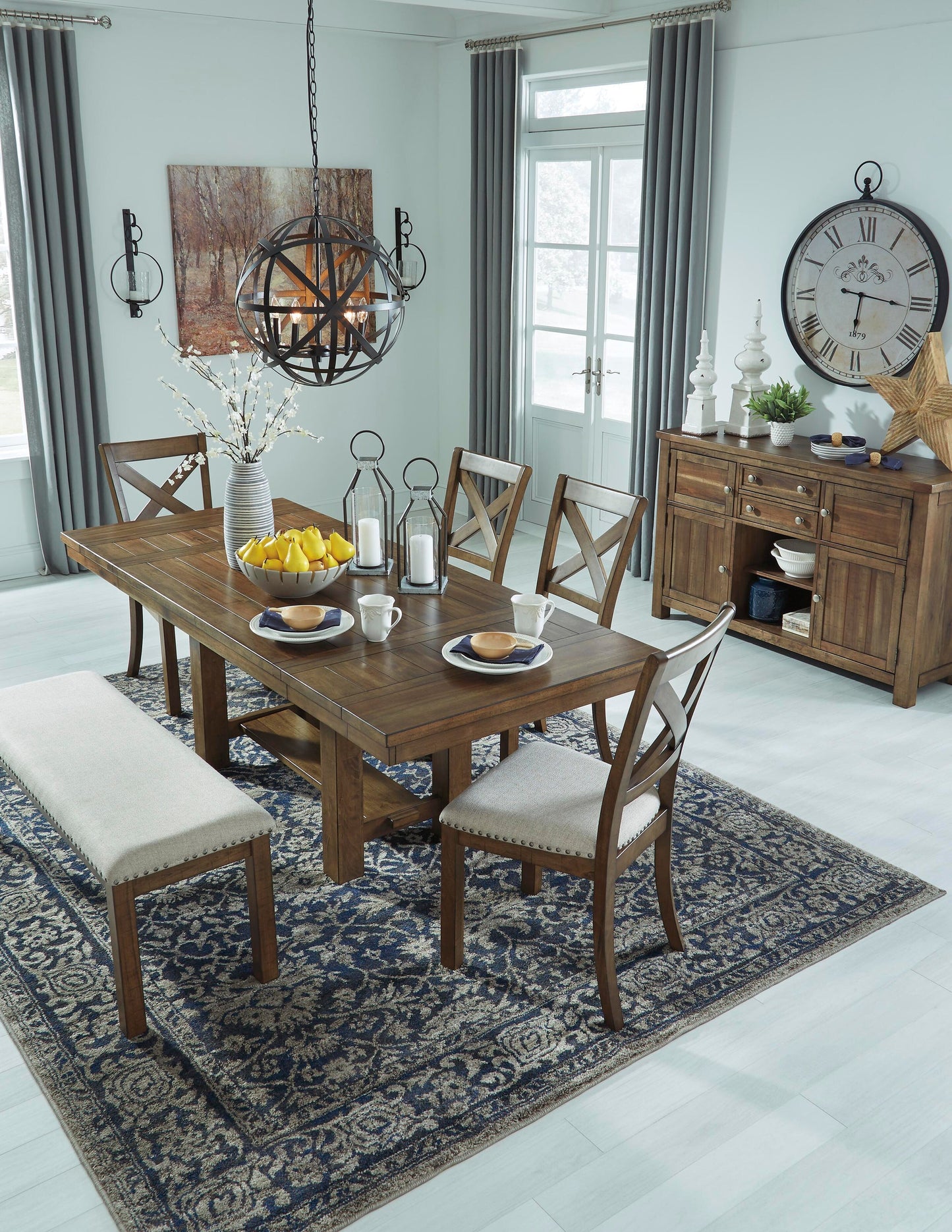 Mesa de comedor Moriville RECT EXT