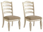 Ashley Express - Silla auxiliar UPH Realyn Dining (2 unidades)