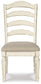 Ashley Express - Silla auxiliar UPH Realyn Dining (2 unidades)