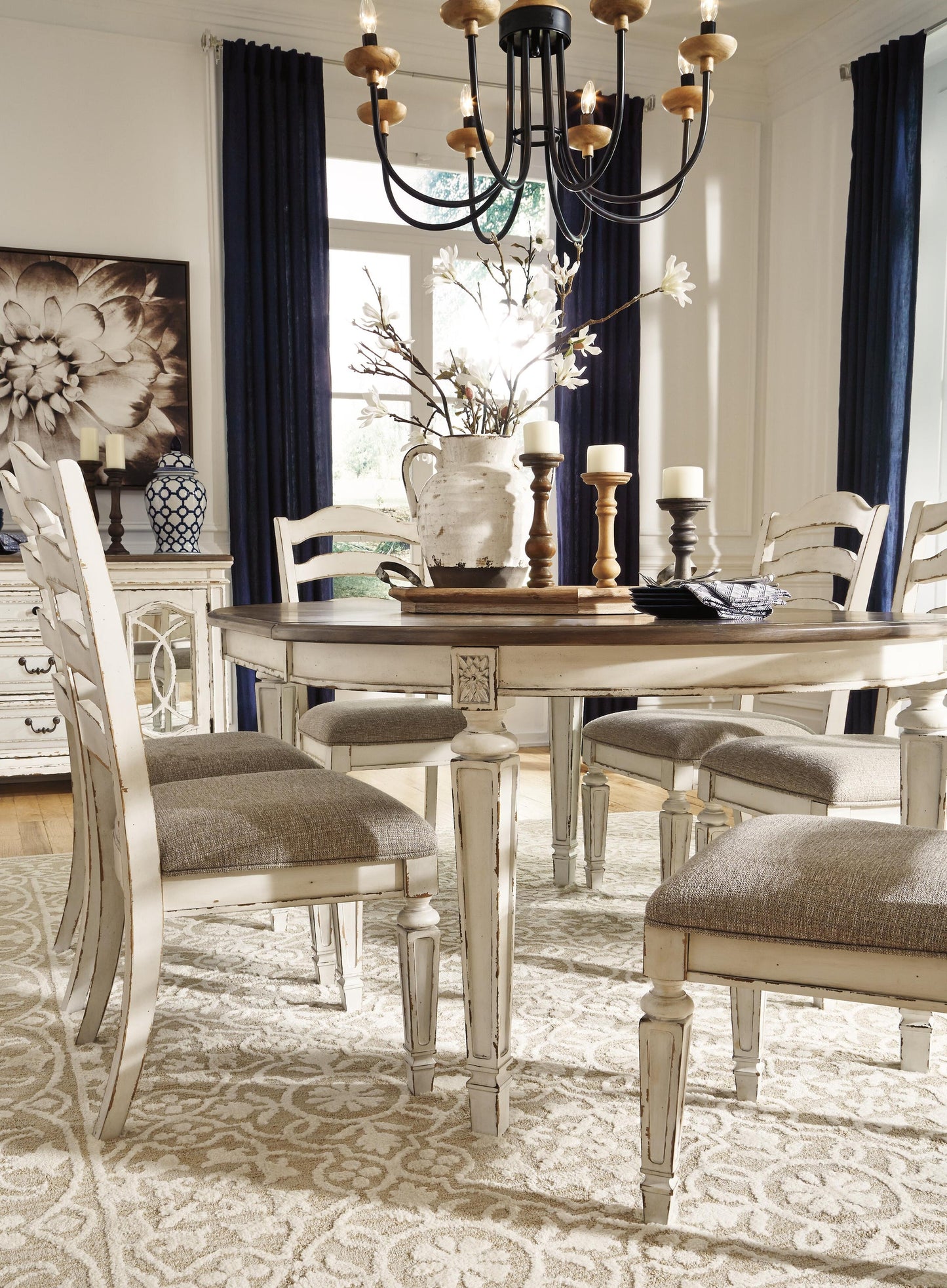 Ashley Express - Silla auxiliar UPH Realyn Dining (2 unidades)