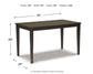Ashley Express - Mesa de comedor rectangular Kimonte