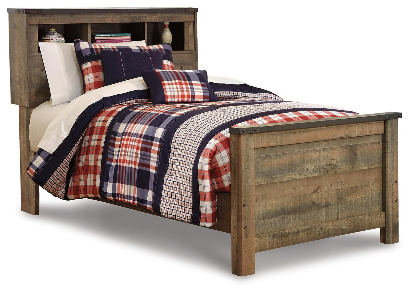 Ashley Express - Cama con librería individual Trinell