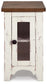Ashley Express - Mesa auxiliar con silla Wystfield