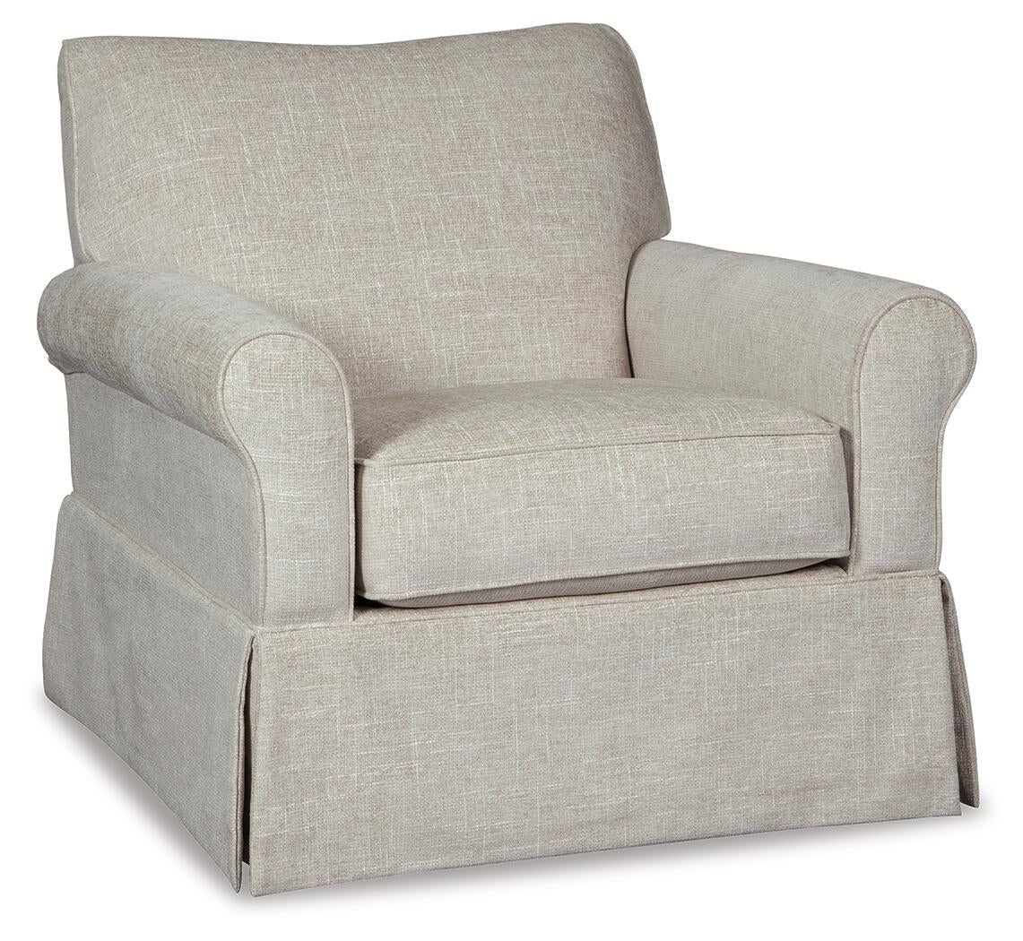 Sillón giratorio con acento deslizante Searcy