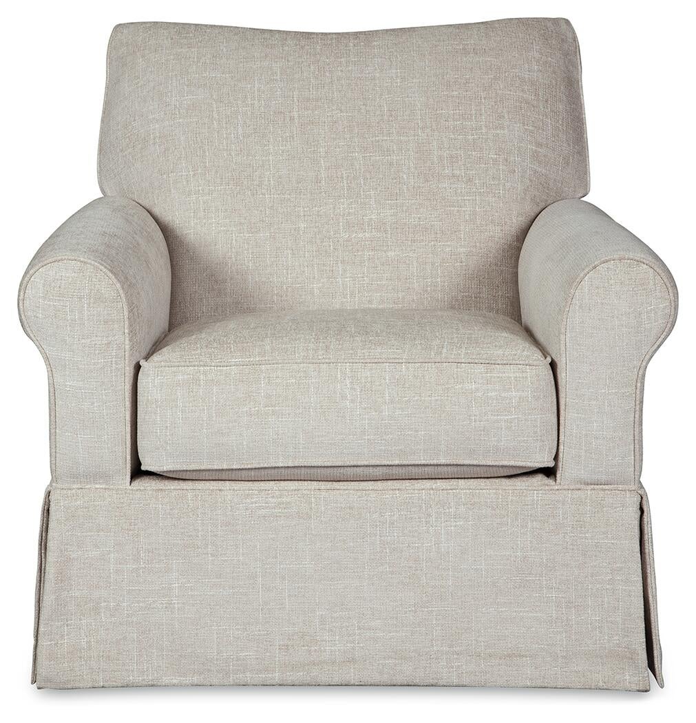 Sillón giratorio con acento deslizante Searcy
