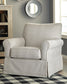 Sillón giratorio con acento deslizante Searcy