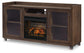 Unidad de pared de 3 piezas Starmore con chimenea eléctrica