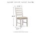 Ashley Express - Silla auxiliar UPH Skempton Dining (2 unidades)