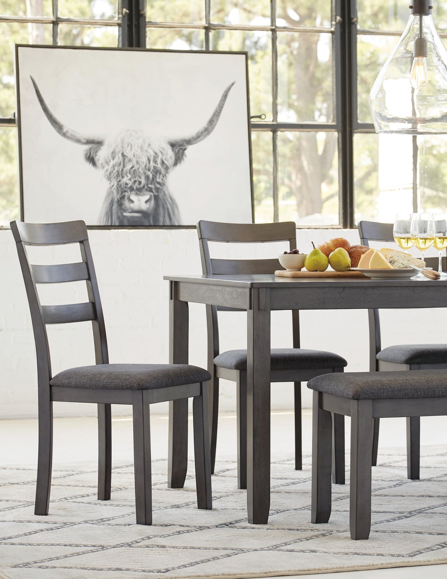 Juego de mesa Bridson RECT DRM (6 piezas)