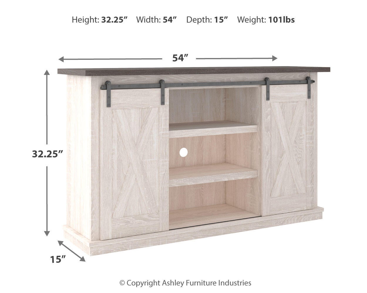 Ashley Express - Soporte para TV mediano Dorrinson