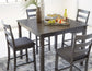 Ashley Express - Juego de mesa y sillas Bridson Square (5 unidades)