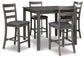 Ashley Express - Juego de mesa y sillas Bridson Square (5 unidades)
