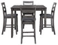 Ashley Express - Juego de mesa y sillas Bridson Square (5 unidades)
