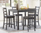 Ashley Express - Juego de mesa y sillas Bridson Square (5 unidades)