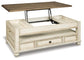 Ashley Express - Mesa de cóctel elevable Realyn