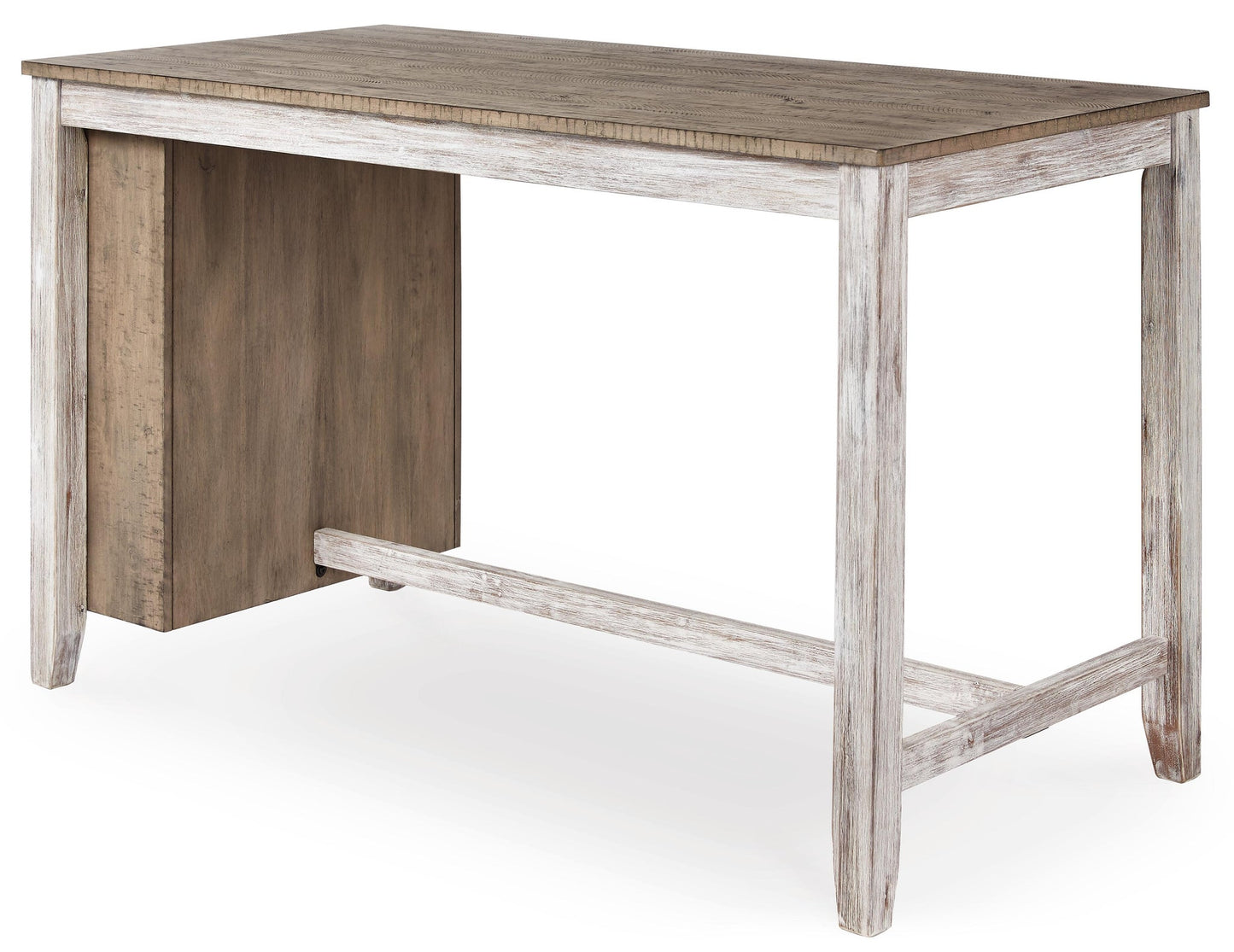 Ashley Express - Mesa de mostrador rectangular Skempton con almacenamiento