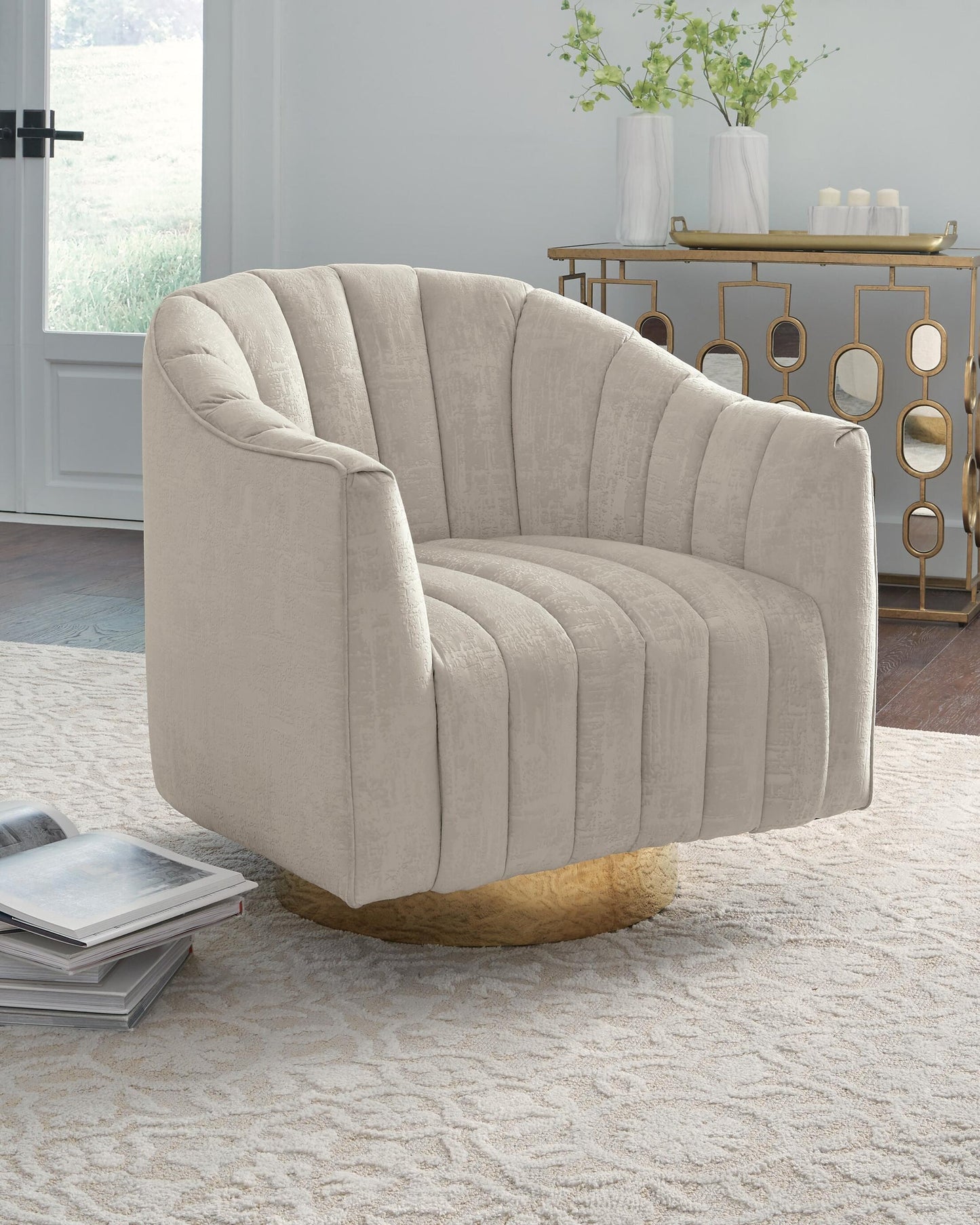Ashley Express - Silla giratoria decorativa Penzlin
