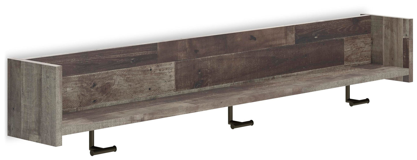 Ashley Express - Perchero de pared Neilsville con estante