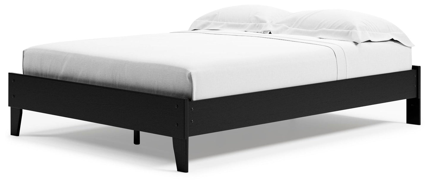 Ashley Express - Cama Queen con plataforma Finch